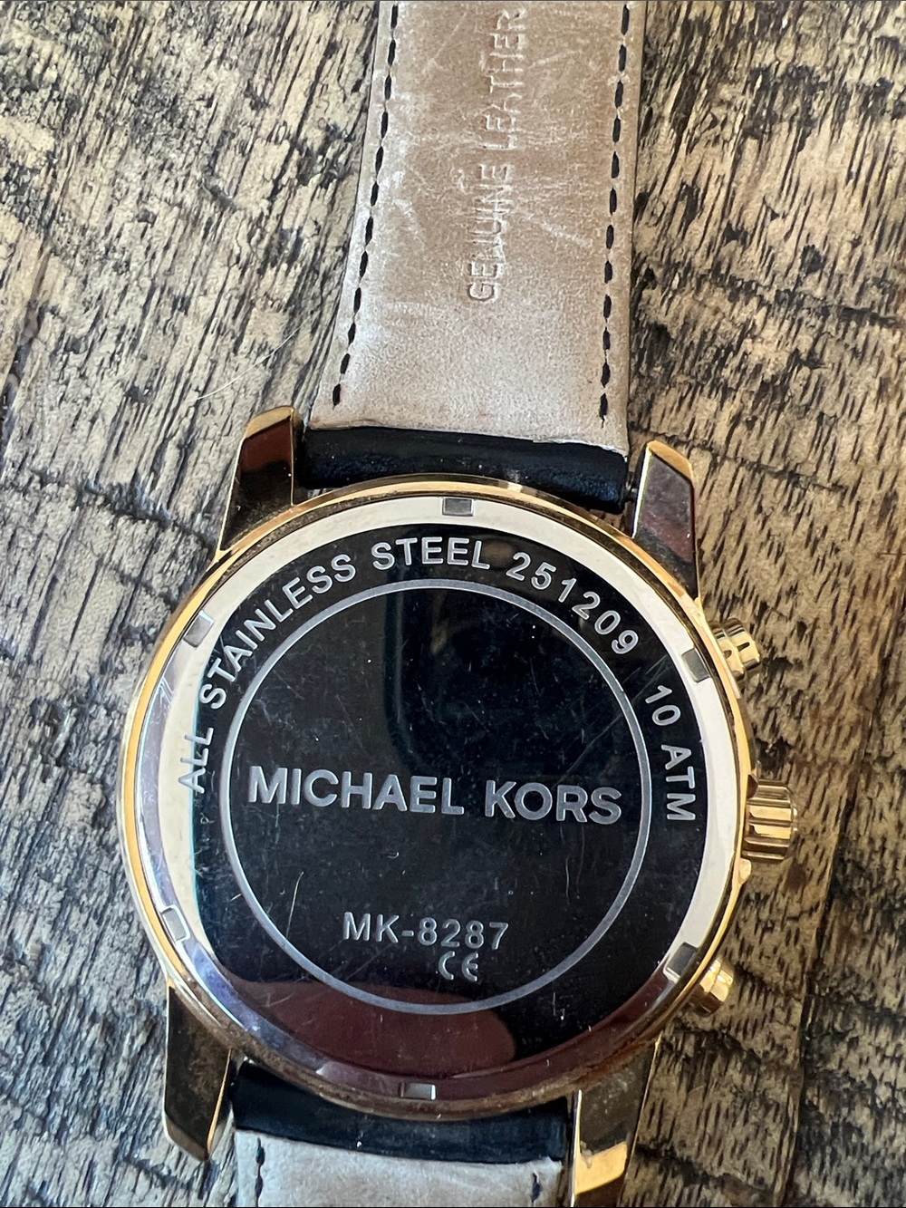 Michael Kors Black and Gold Men's Chronograph Watch - Picture 5 of 6